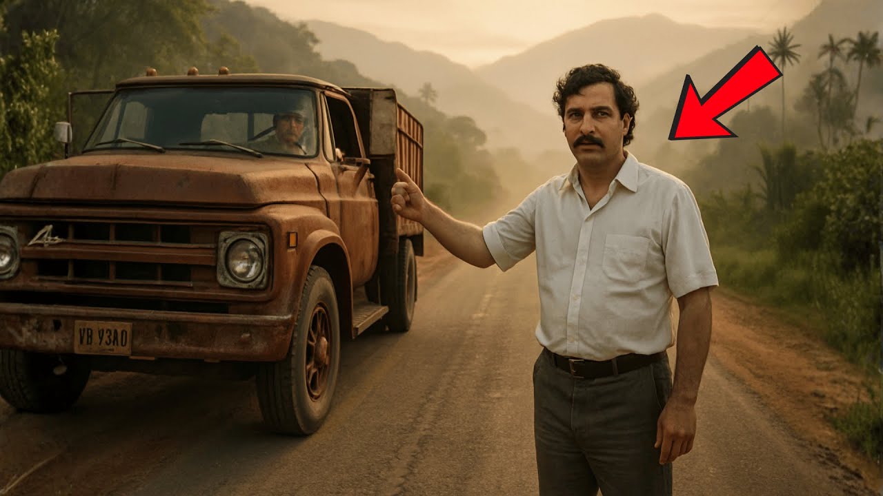 CAMIONERO LE DIO UN AVENTÓN A PABLO ESCOBAR SIN SABER QUIÉN ERA... Y SU VIDA CAMBIÓ DESPUÉS DE ESO.