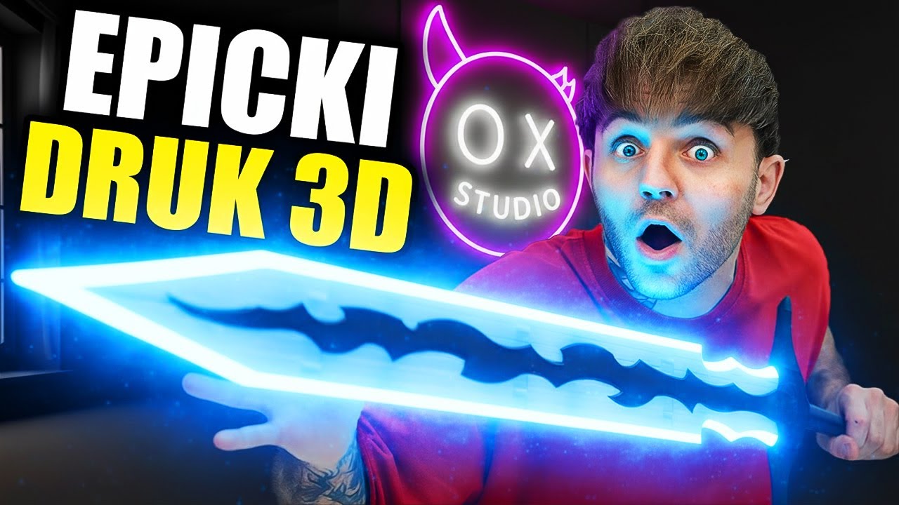 Zrobiłem EPICKIE GADŻETY XXL z DRUKARKI 3D!