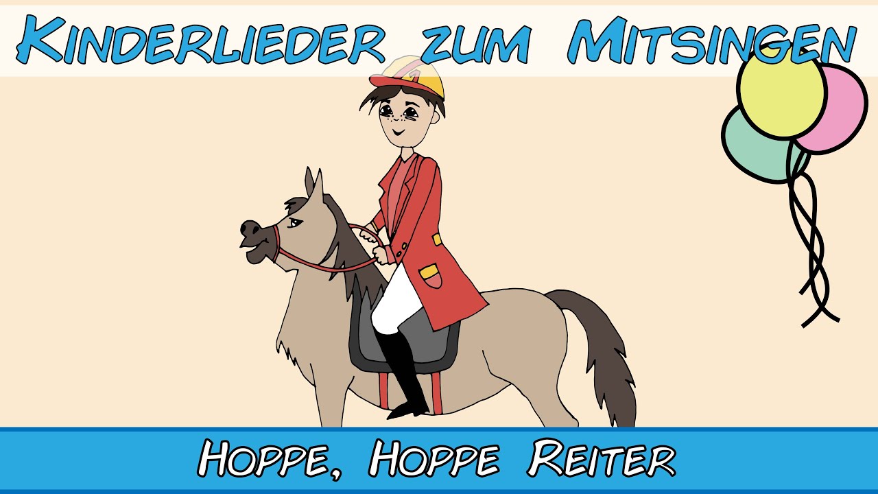Hoppe Hoppe Reiter - Sing mit Kinderlieder - Sing mit Yleekids
