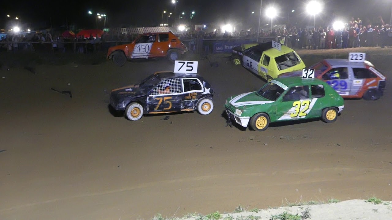 Stock-cars de Bonnemain (5) le 8 sept 2018.