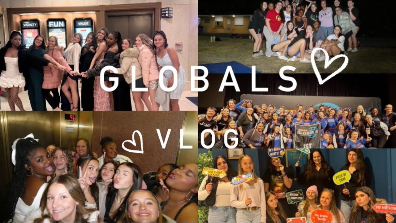 Varsity Cheer 2026 Globals Vlog