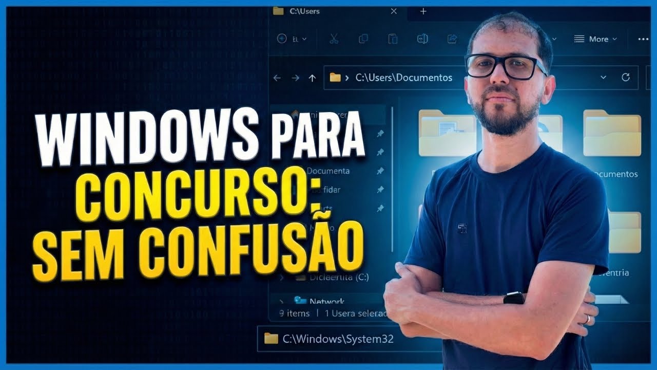NOÇÕES DE WINDOWS E GERENCIAMENTO DE ARQUIVOS | Informática – Sistema Operacional para Concursos