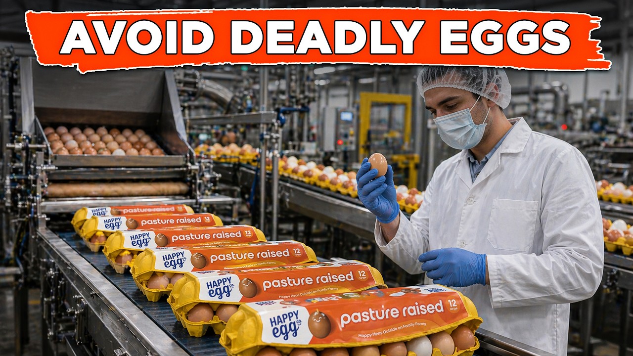 10 Popular Egg Brands to AVOID AT All  (And 2 Safe Ones With NO Synthetic Dyes)