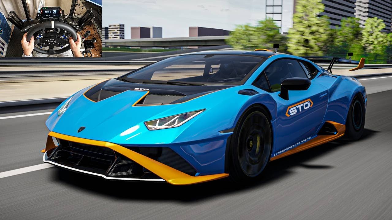 LOUD 9,000HP Twin Turbo UGR Lamborghini Huracan STO - Assetto Corsa
