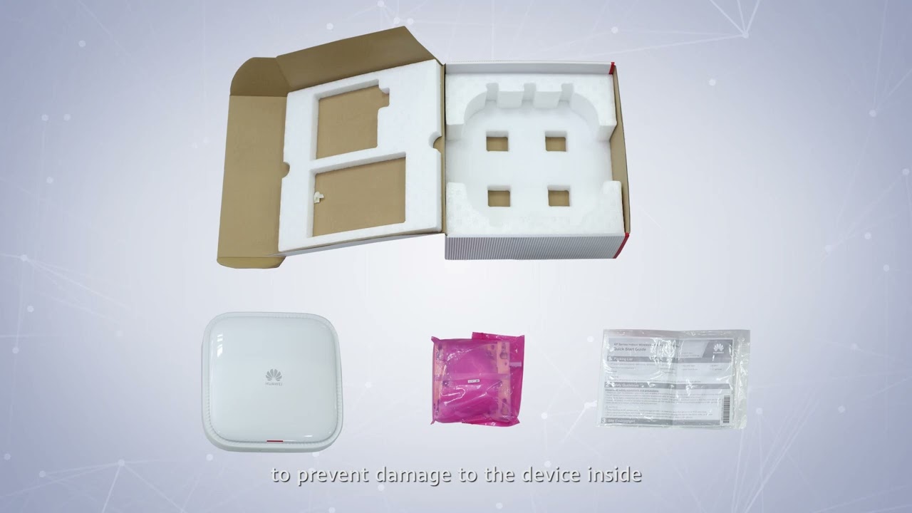 How to Install Huawei AirEngine Indoor Settled APs On Spring Tees