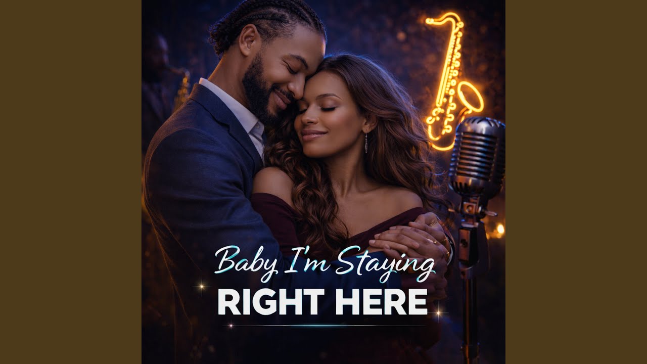 Baby I'm staying right here
