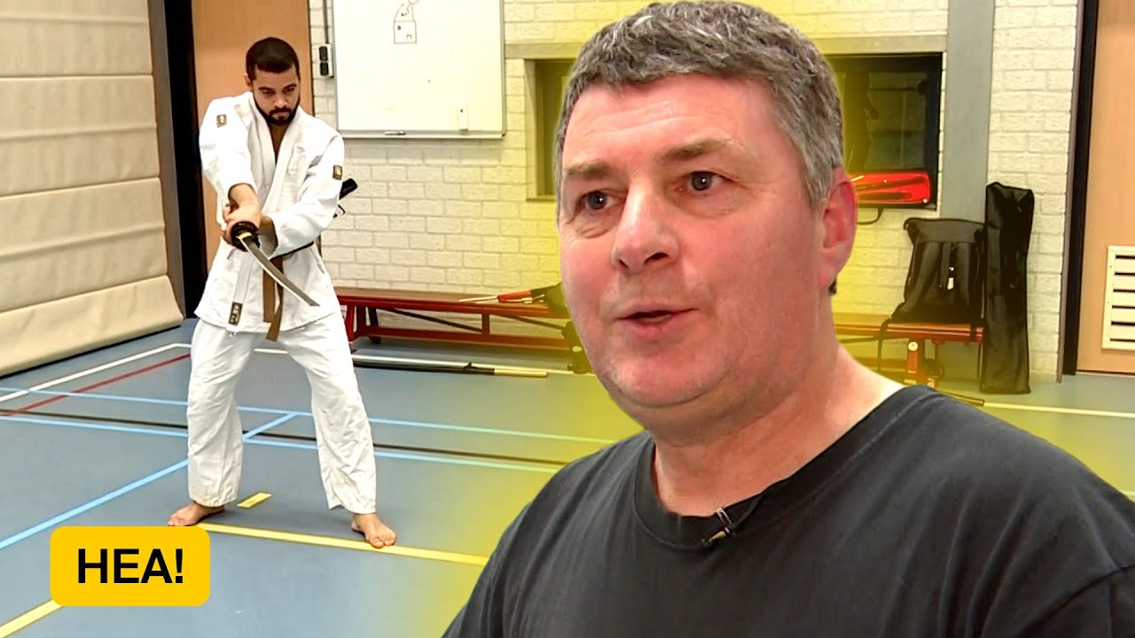Tjibbe is meester in een Japanse vechtsport met zwaarden | HEA!