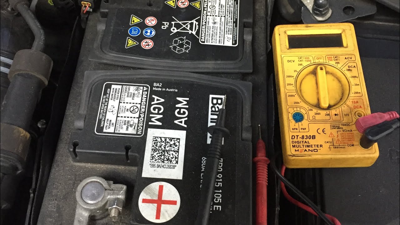 Wagen springt nicht an!Batterie ständig leer!Stille Verbraucher suchen!