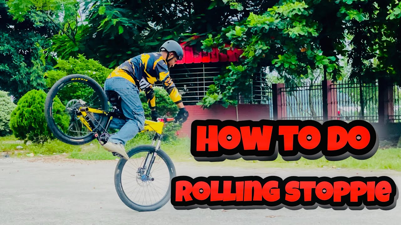 HOW TO ROLLING STOPPIE ON CYCLE 