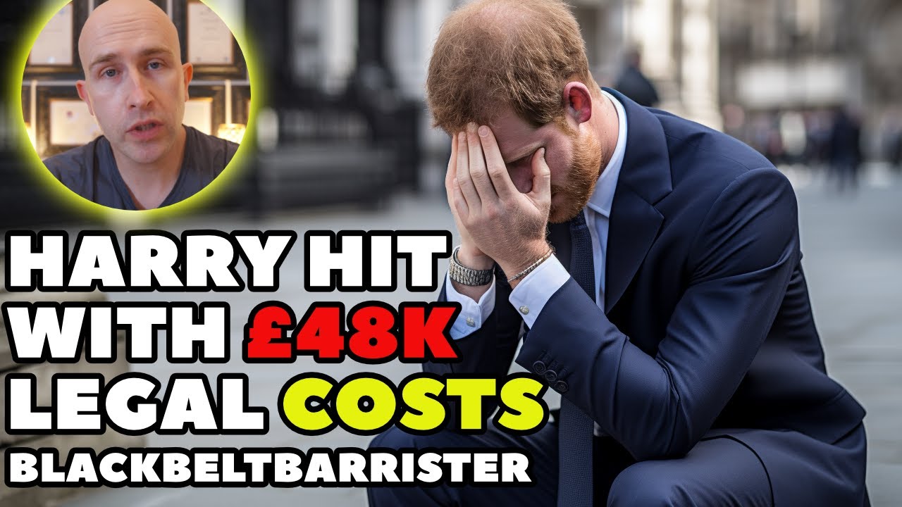 Prince Harry to pay £48,447 in COSTS!
