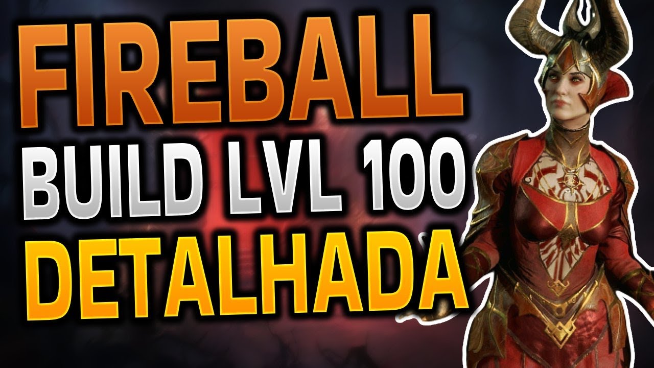 BUILD MAGO BOLA DE FOGO - VIÁVEL PARA TIER 100 - TEMPORADA DOS MALÍGNOS - DIABLO 4