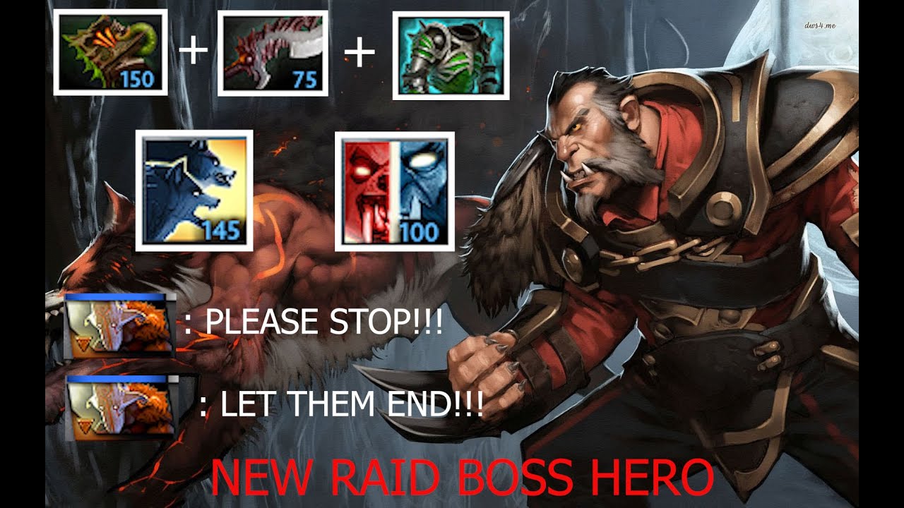 LYCAN SAFE LANE DOTA 2 HARD CARRY WITH NO DEATHS BRUTALLY ENDING THE GAME