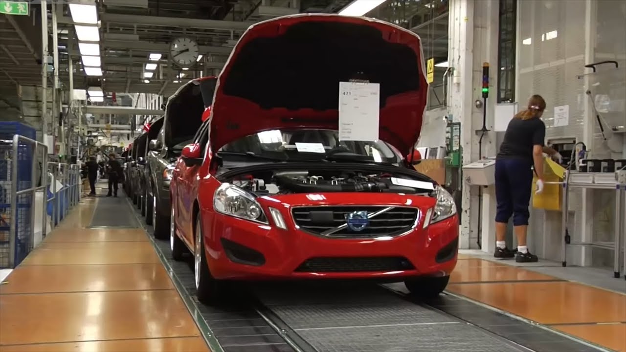 Volvo Production in Sweden - Manufacturing V60, S80, V70, XC70, XC90