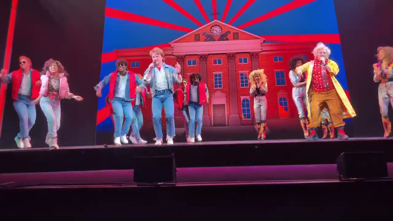 Great Scott!  Back to The Future The Musical Touring Philadelphia 11/28/25 evening Curtain Call