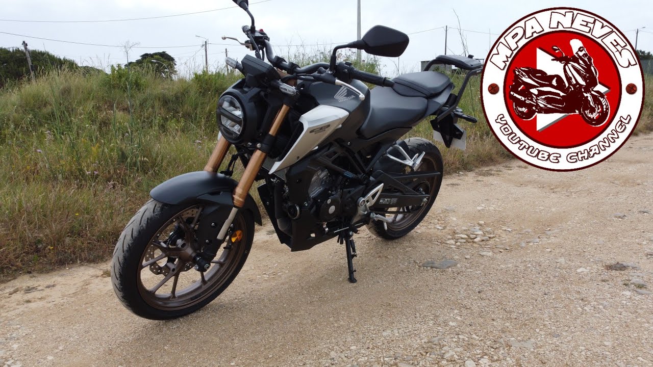 Apresentação e teste da Honda cb125r (2021)