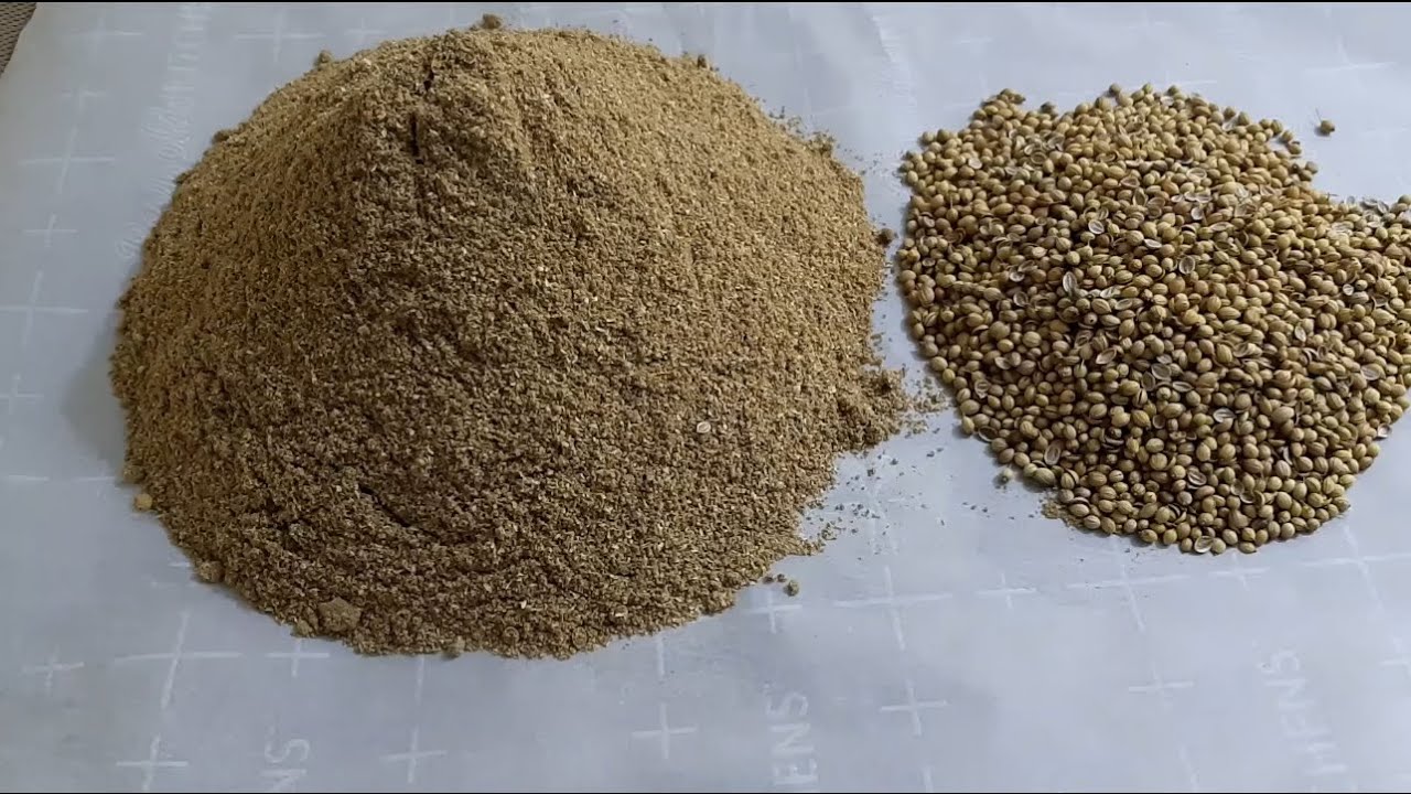 የድንብላል ቅመም አዘገጃጀት( coriander powder)