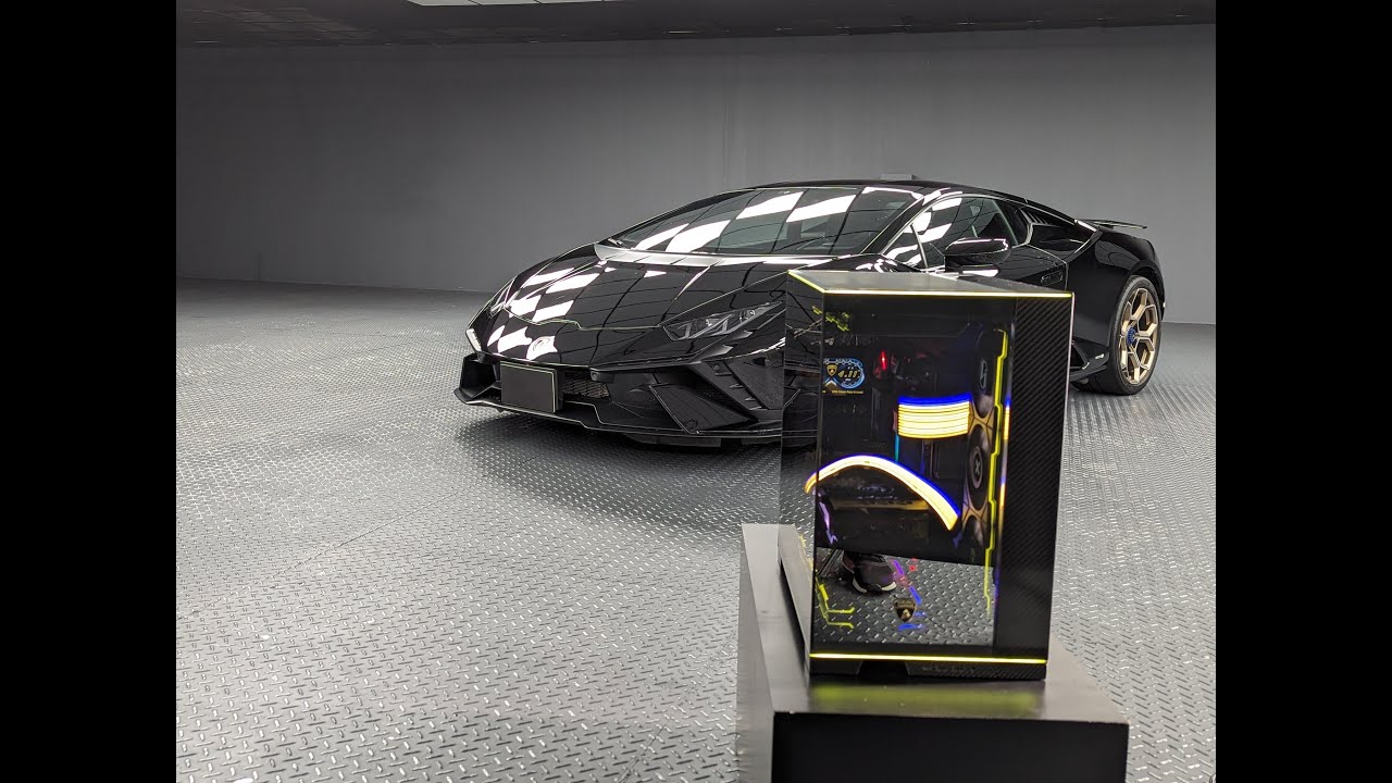 The Lamborghini PC case - Only 6500 in the world!