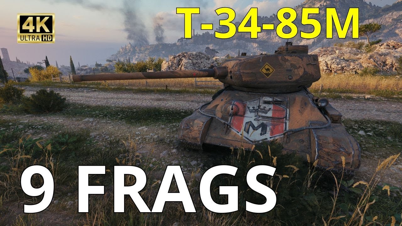 World of Tanks - T-34-85M - Classic Master Stuns Enemies - (WoT)
