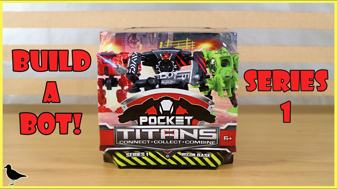 Pocket Titans Series 1 Recon Base Toy Opening & Building! | Birdew Reviews