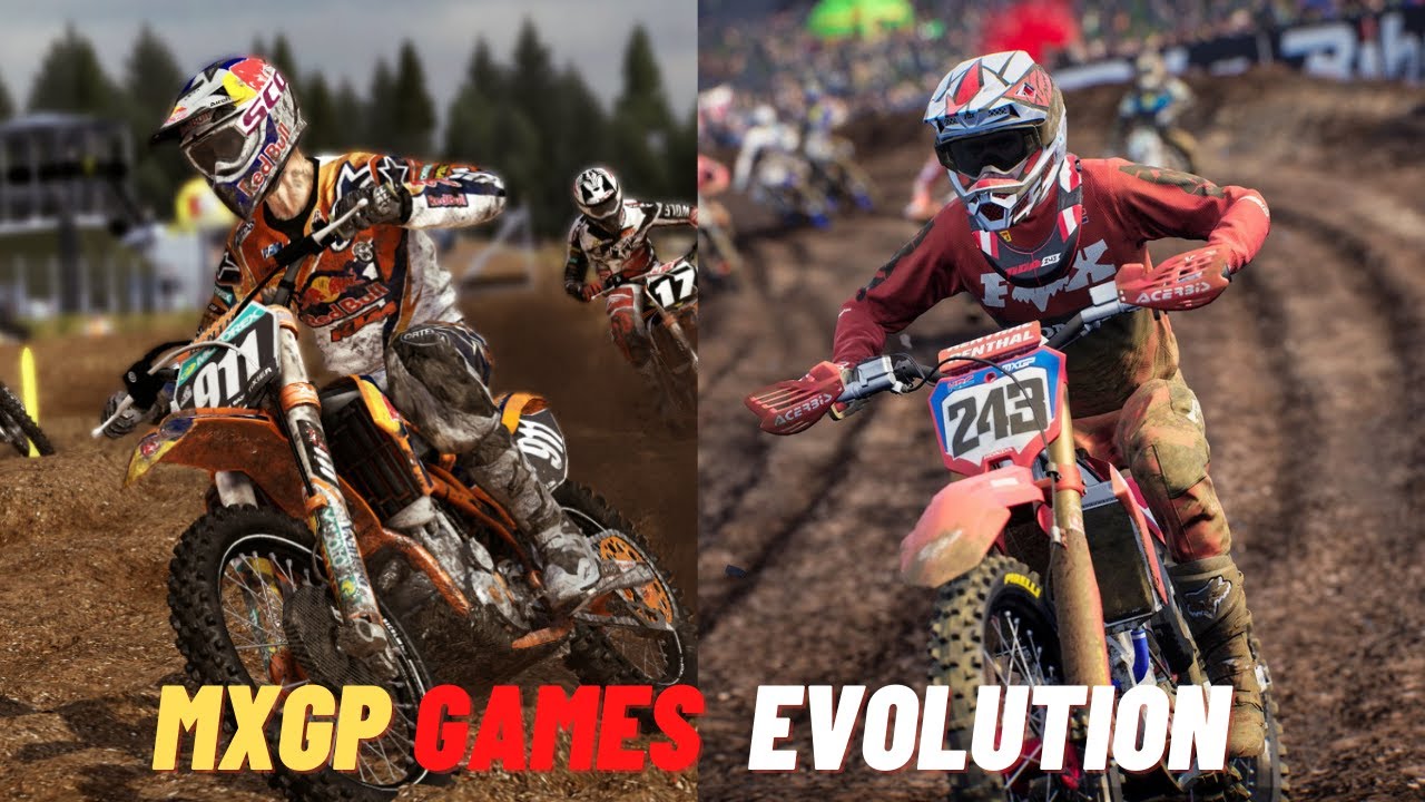 MXGP Game Evolution 2014-2021