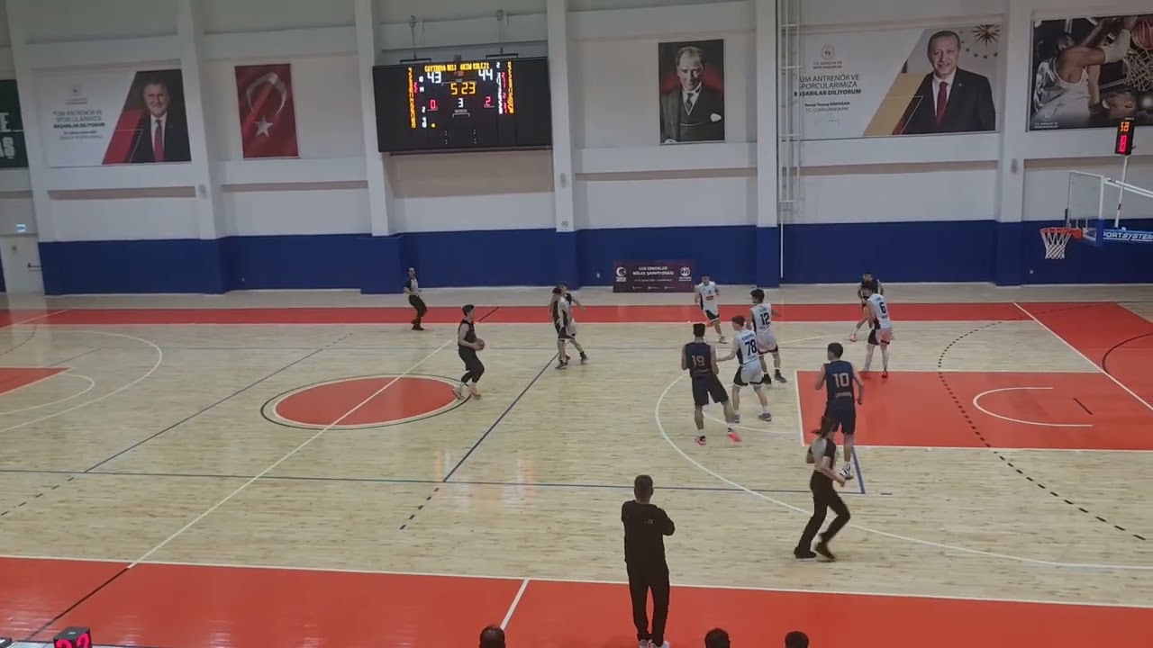 Akım Koleji-Çayırova Bel.(Kocaeli) U18 Marmara Bölgesi Basketbol maçı 19.02.2026