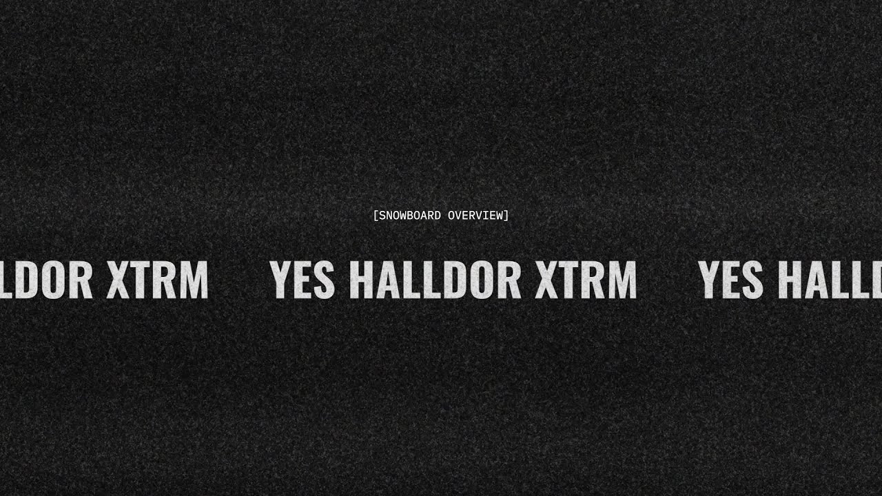 YES Halldor Xtrm 2025 Snowboard Review | The Snowboard Asylum