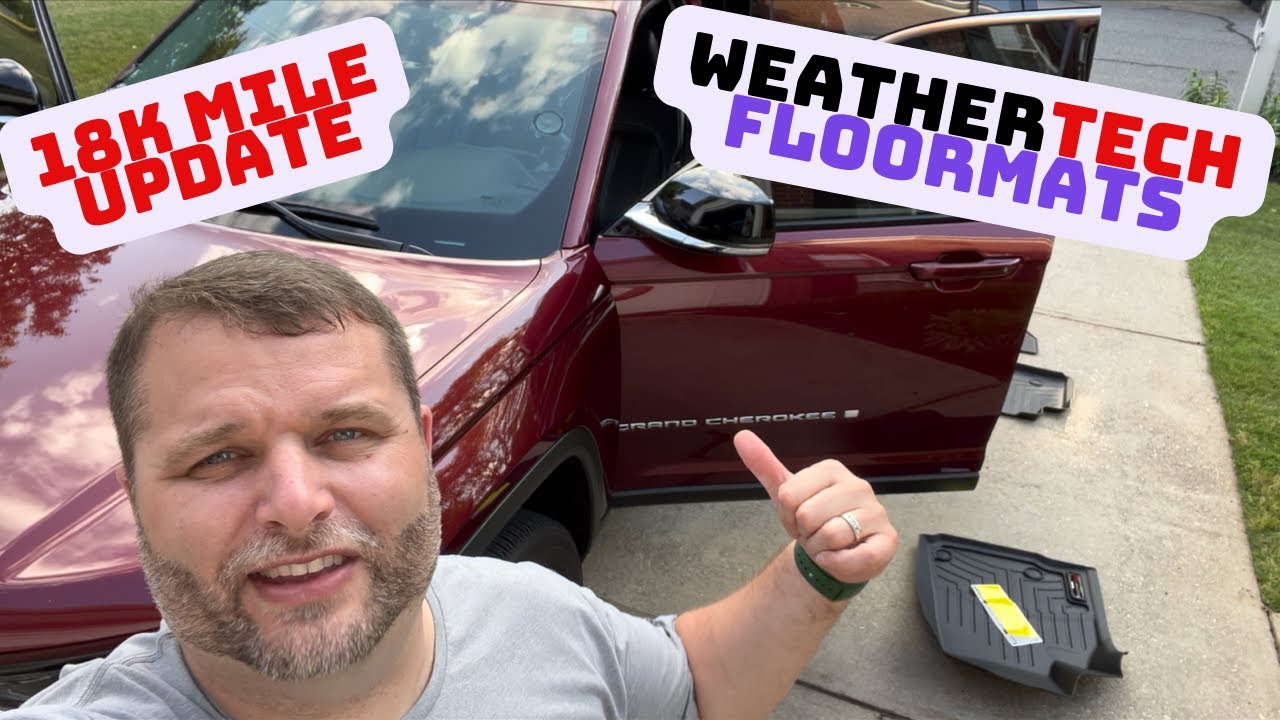 Установка Jeep Grand Cherokee L Weathertech и обновление пробега 18 тыс. миль!