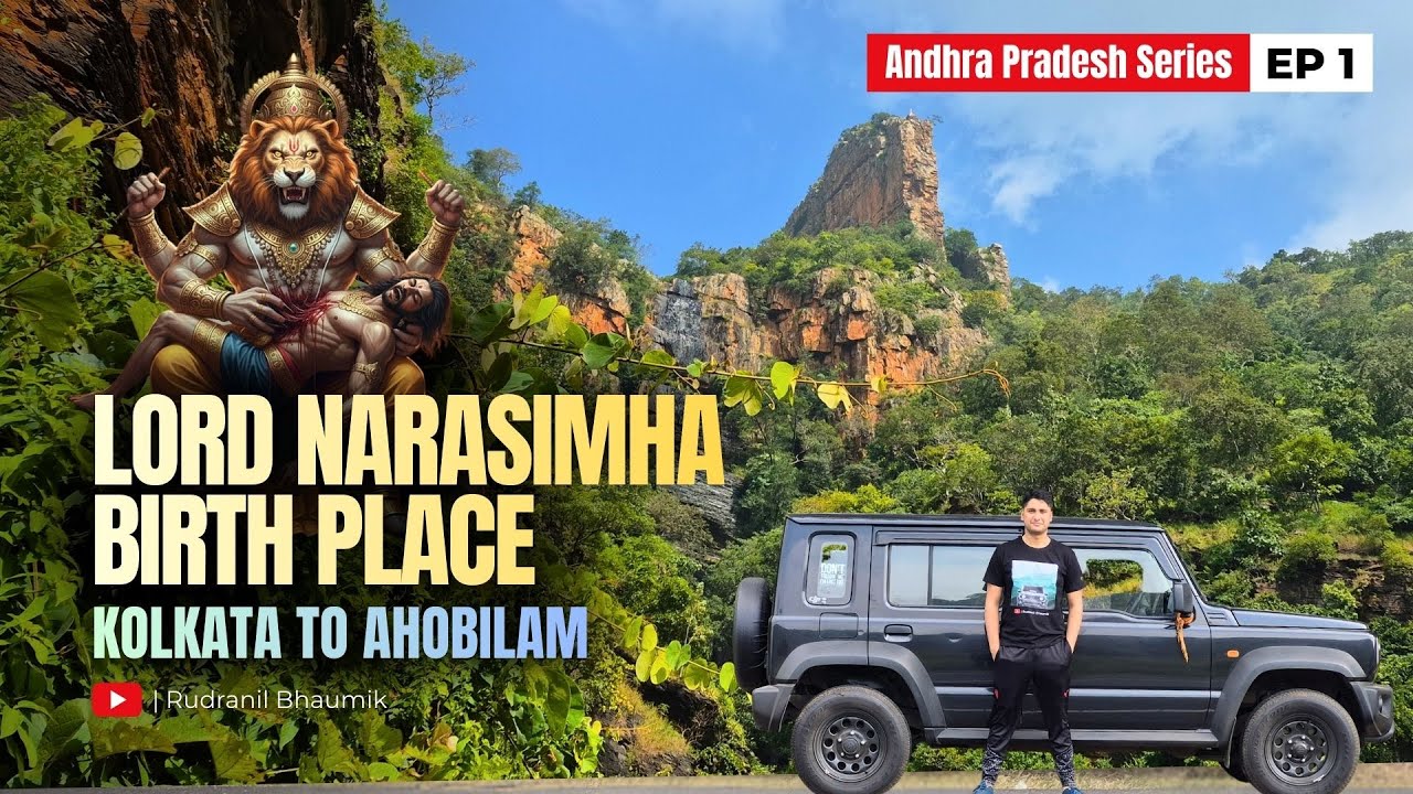 Kolkata to Ahobilam | Narasimha Birth Place | Maruti Suzuki Jimny Andhra Pradesh Road Trip