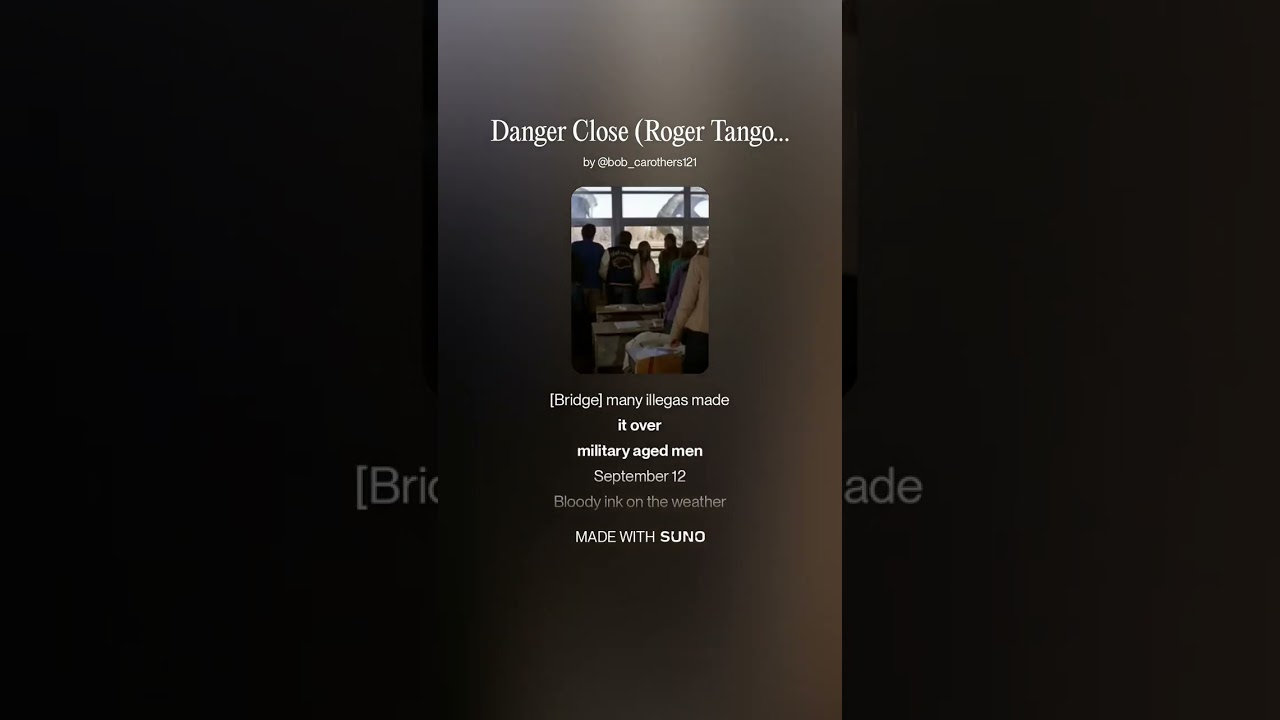 Danger Close (Roger Tango Out)