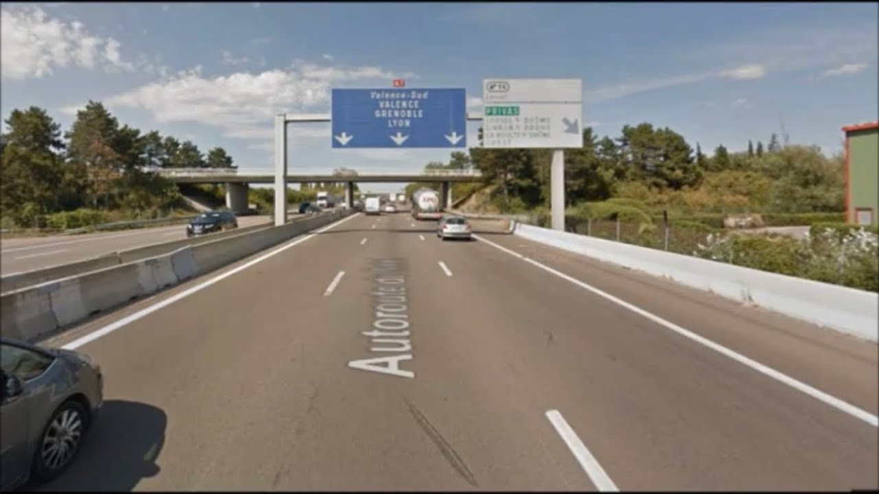 France (F): A7 Orange - Lyon (180 km) [extended]