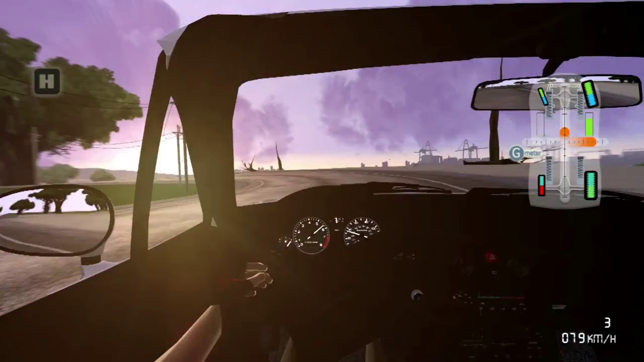 TDU Platinum   Handling Test Hardcore Mode