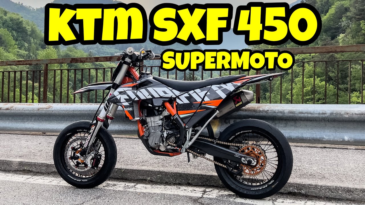KTM SXF 450 Supermoto Testride