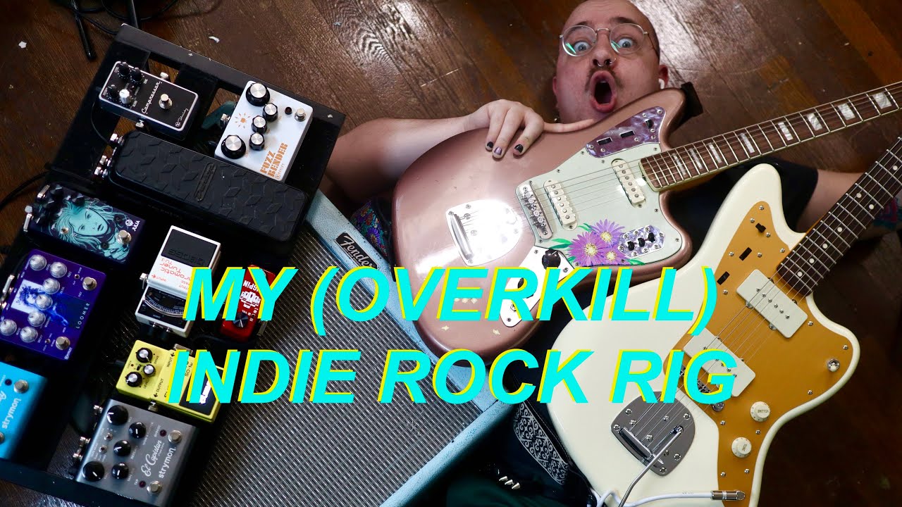My (Incredibly Overkill) Indie Rock Guitar Rig (Pedalboard, Amp, and Guitars)
