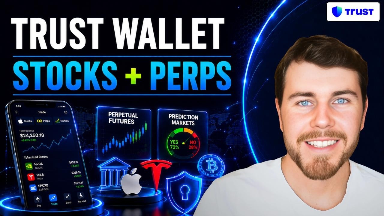 Trust Wallet releases bStocks, Hyperliquid perps, and prediction - Shehram Khattak