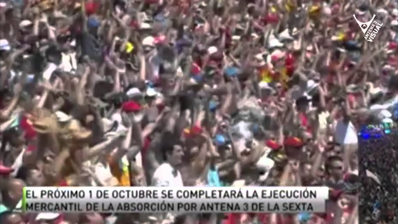 EL GRUPO ANTENA 3 COMPLETA SU FUSIÓN CON LA SEXTA - laSexta NOTICIAS 25/9/2012