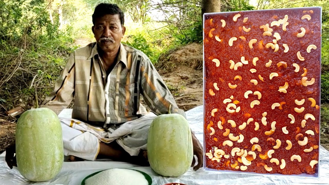 How To Make Vellai Poosanikai Halwa | White Pumpkin Halwa l வெள்ளை பூசணிக்காய் அல்வா செய்வது எப்படி