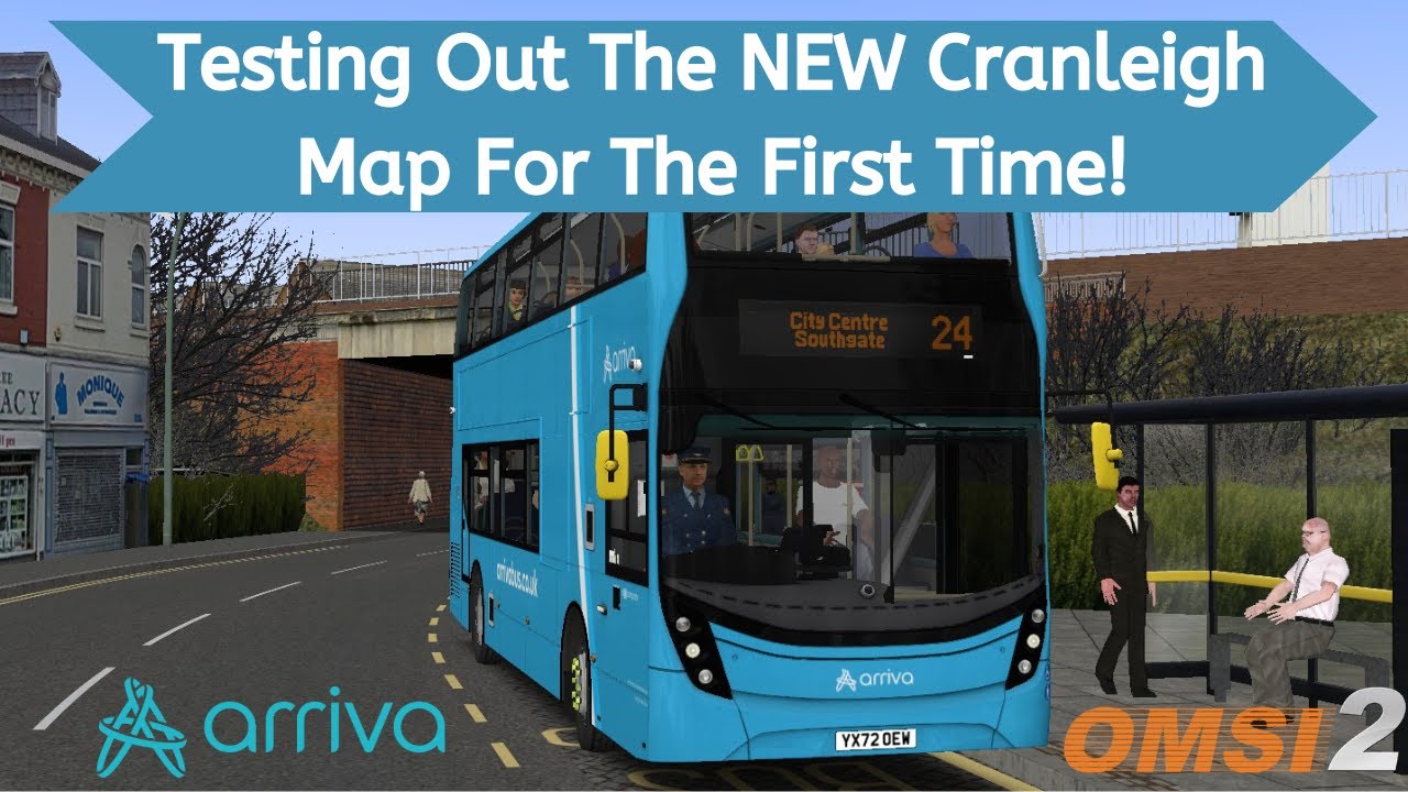 Testing The NEW Cranleigh Map For The First Time! | OMSI 2 | Cranleigh V0.99 Route 24 | 400 MMC