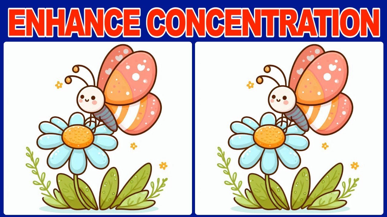 【Spot the Difference】🌟 Daily Brain Workout: Enhance Your Cognitive Skills
