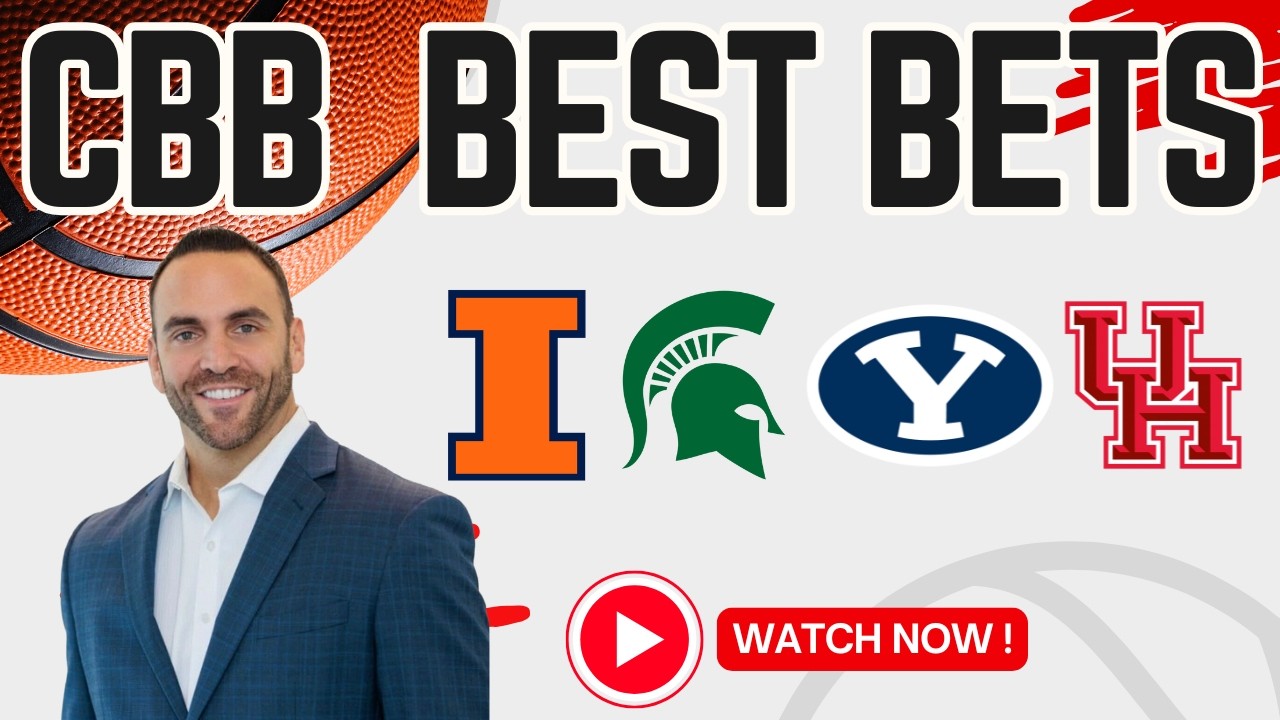 Cougar Fight! Houston vs BYU | MSU vs Illinois Predictions and Best Bets | Best CBB Picks Feb 7 2026