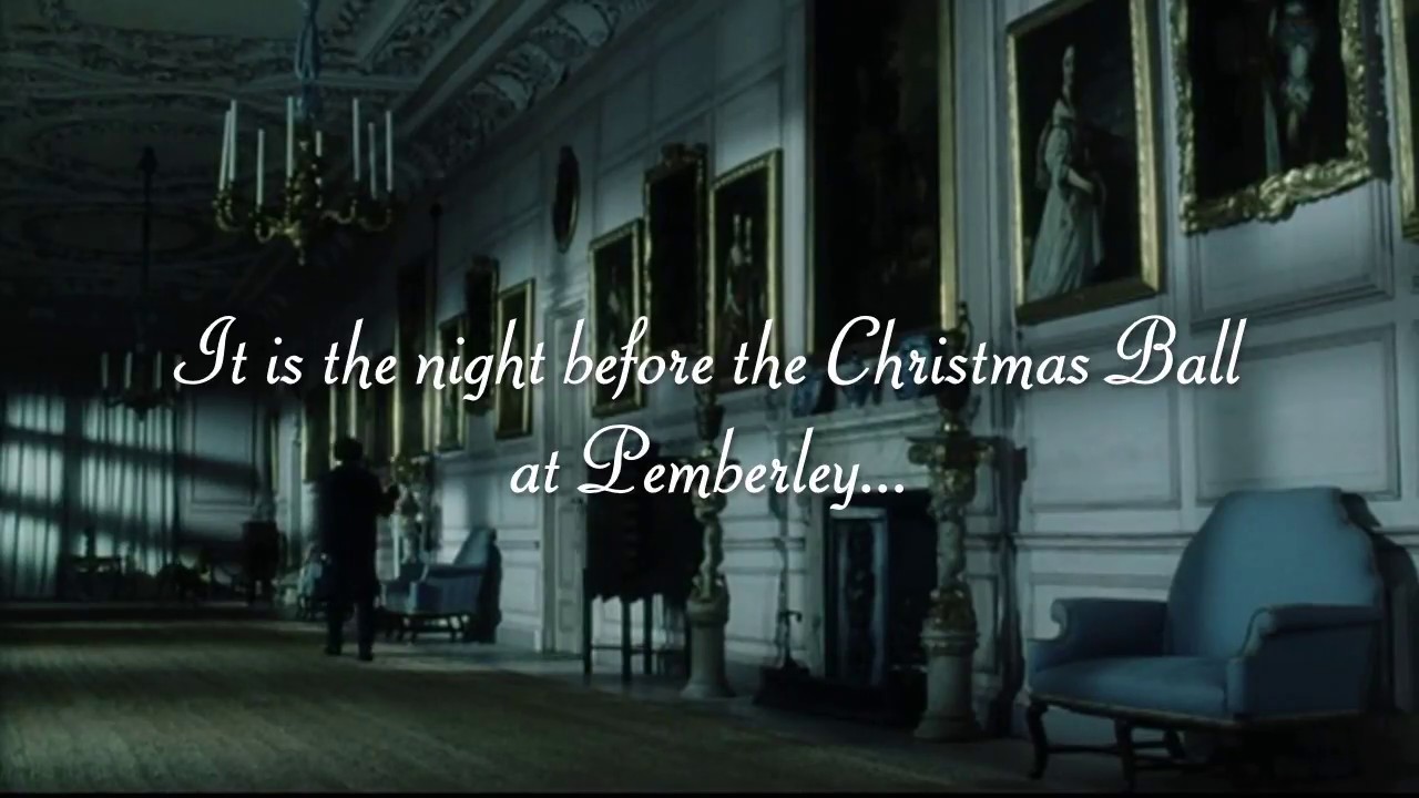 Mr Darcy remembers Netherfield Ball