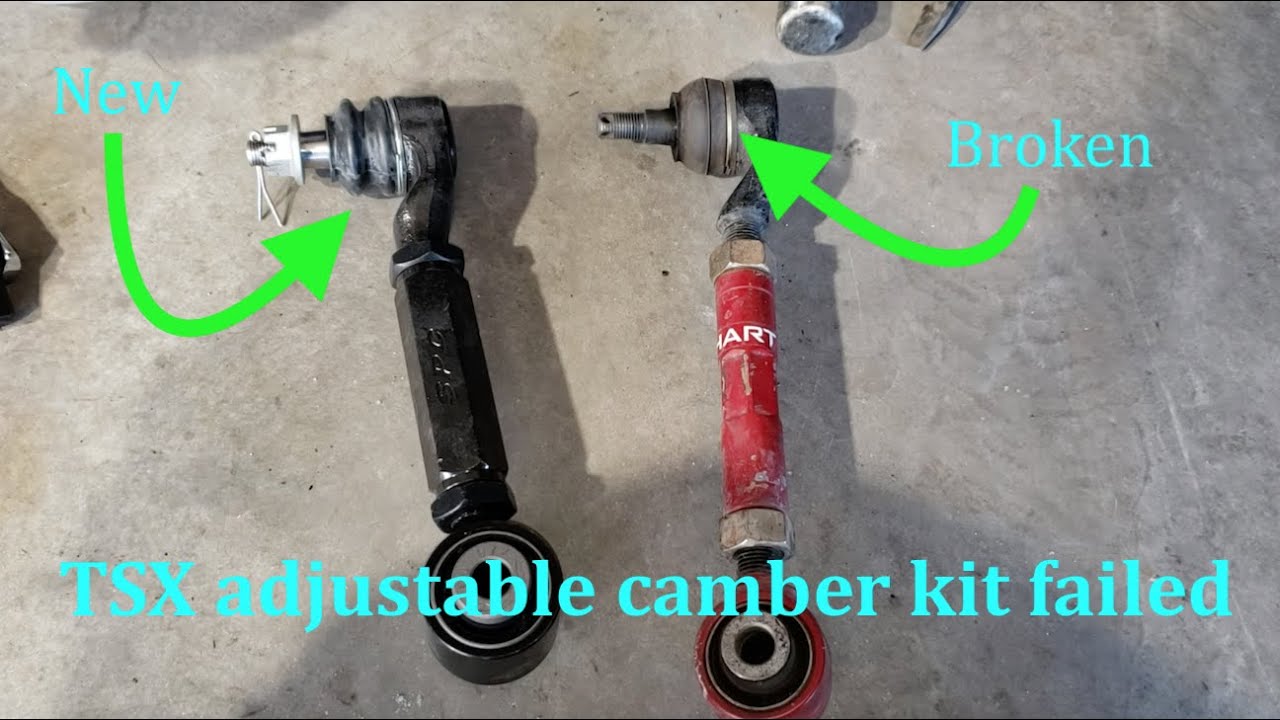 2004 - 2008 Acura TSX camber kit failure...
