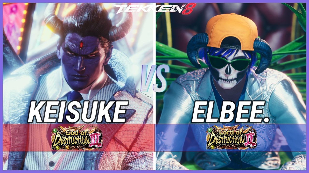 Tekken 8 (SEASON 2) | Keisuke (Kazuya) Vs Elbee (Reina) | High Level Gameplay