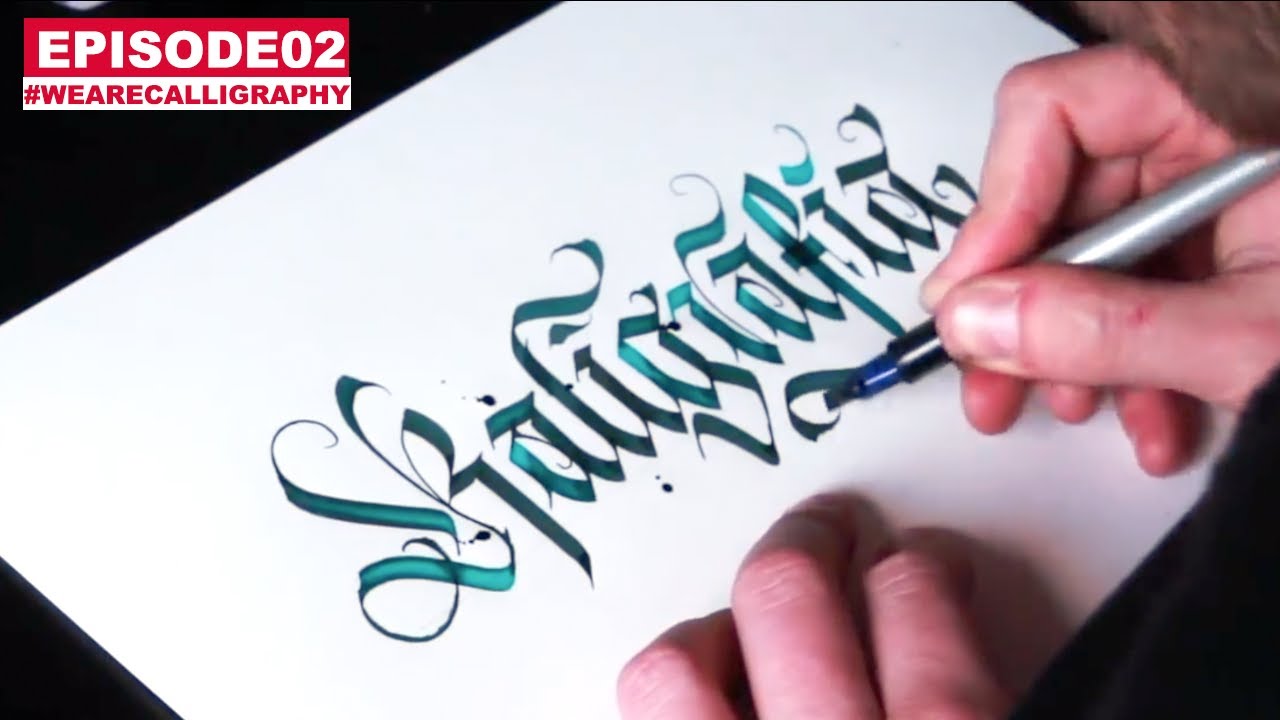 WLK ANSWERING QUESTIONS IN MODERN CALLIGRAPHY ( WE ARE CALLIGRAPHY 02 )