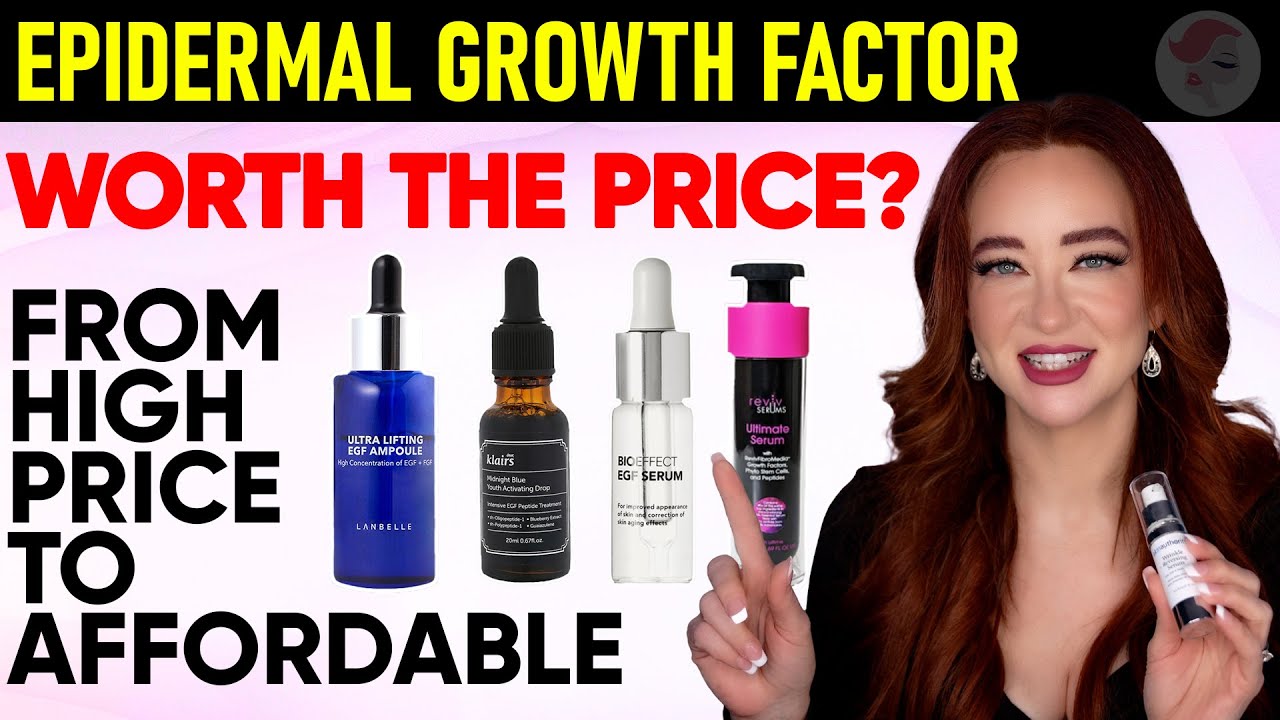 Take Your Skincare to the Next Level! Are Growth Factors Right for You? EGF!!!