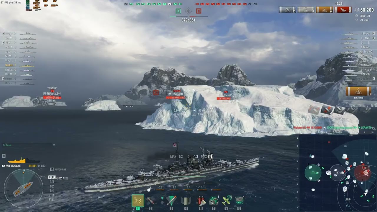 World of Warships: MOGAMI