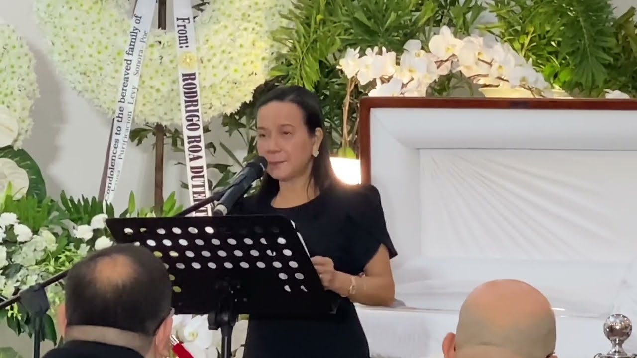 And The FINALE: Senator GRACE Poe-Llamanzares’ EMOTIONAL SEND-OFF For Her Loving MOM, SUSAN Roces…