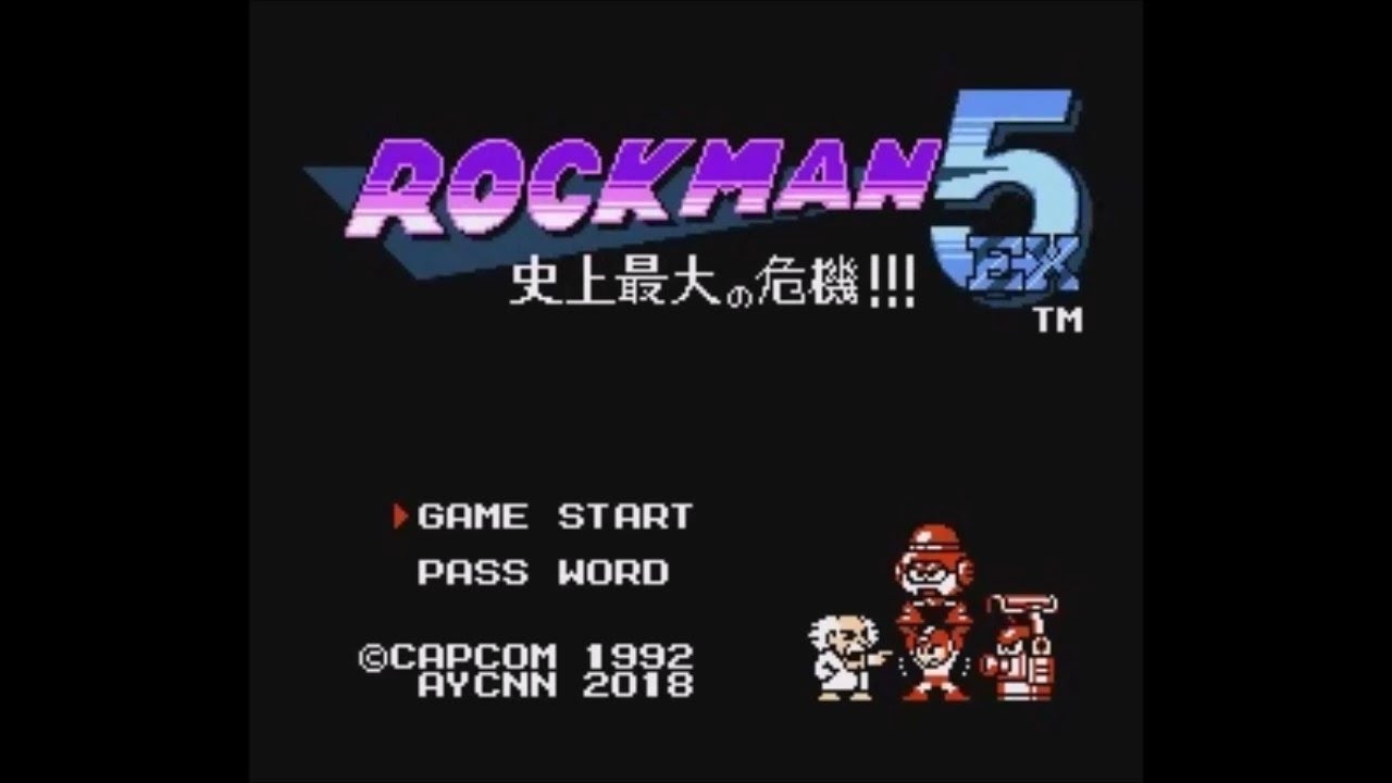 Rockman 5 EX: Shijou Saidai no Kiki!!! (NES/FC) - Longplay