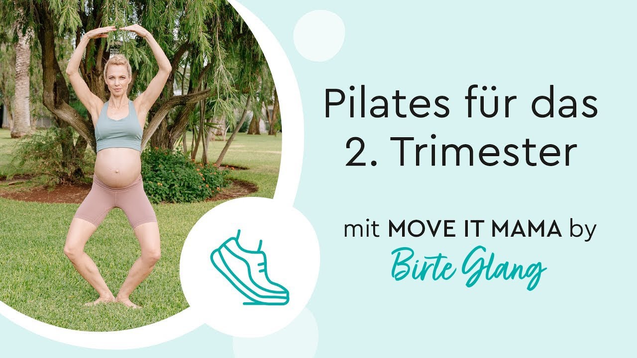 Pilates in der Schwangerschaft – 20 Minuten | 2. Trimester | LILLYDOO Fitnessexpertin Birte Glang
