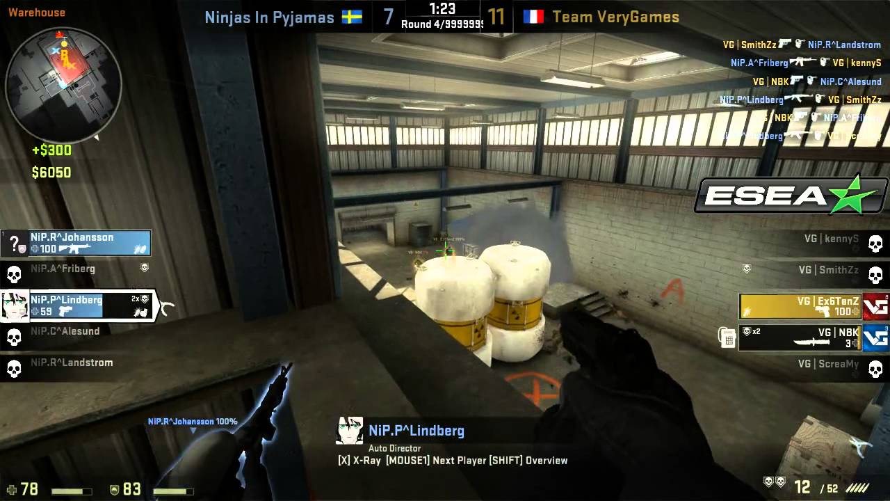 NiP vs. VeryGames - ESEA LAN Finals - de_nuke