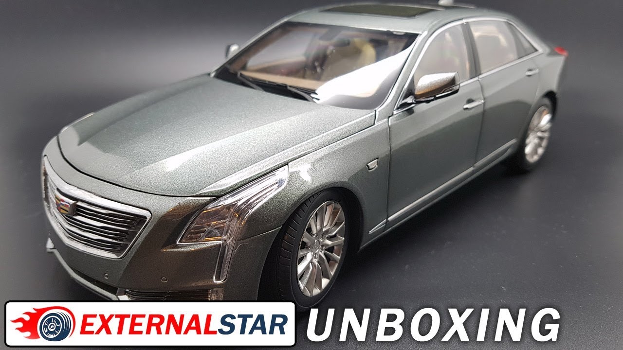 Cadillac CT6 2016 года 1:18 | Распаковка и обзор